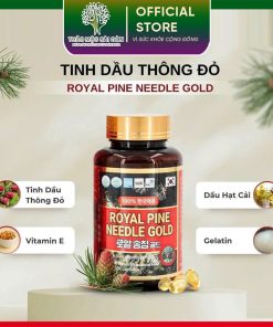 Tinh Dầu Thông Đỏ ( Royal Pine Needle Gold - 100 Viên )